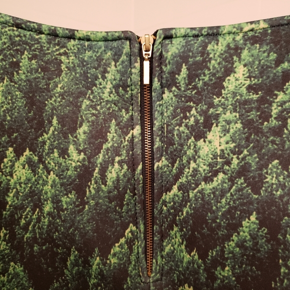 Aloha from Deer Mini Skirt - Forest/Tree Print - Picture 3 of 6